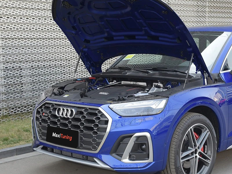 Audi Q5 FY 2016-2020 Front Grill, Honeycomb Grill, RSQ5 Silver Quattro Style